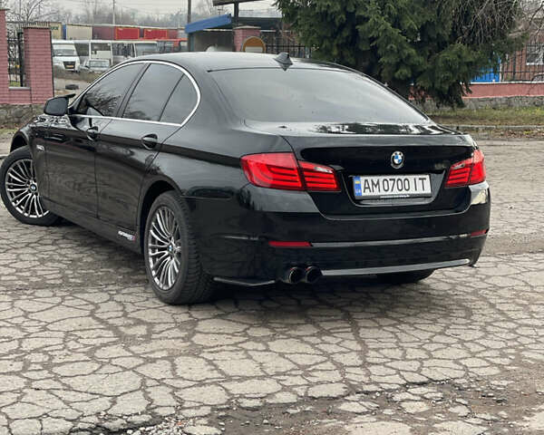 Черный БМВ 5 Серия, объемом двигателя 2 л и пробегом 313 тыс. км за 13499 $, фото 8 на Automoto.ua