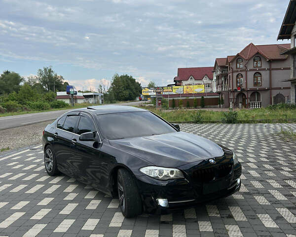 Черный БМВ 5 Серия, объемом двигателя 2 л и пробегом 240 тыс. км за 13800 $, фото 1 на Automoto.ua