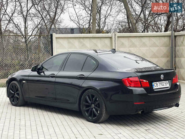 Черный БМВ 5 Серия, объемом двигателя 3 л и пробегом 225 тыс. км за 10500 $, фото 6 на Automoto.ua