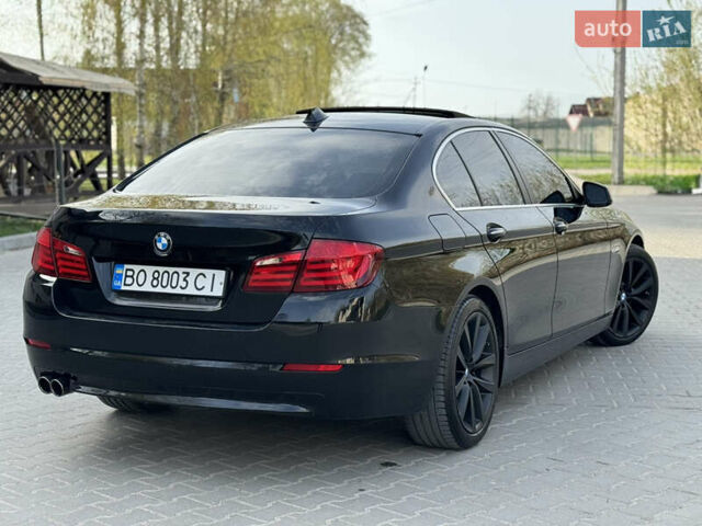 Чорний БМВ 5 Серія, об'ємом двигуна 3 л та пробігом 156 тис. км за 14200 $, фото 2 на Automoto.ua