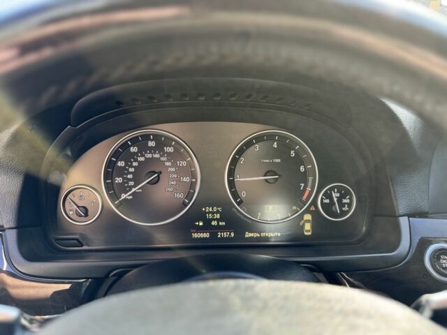 Черный БМВ 5 Серия, объемом двигателя 3 л и пробегом 161 тыс. км за 13000 $, фото 5 на Automoto.ua