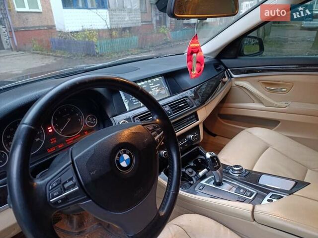 Чорний БМВ 5 Серія, об'ємом двигуна 3 л та пробігом 344 тис. км за 11300 $, фото 9 на Automoto.ua
