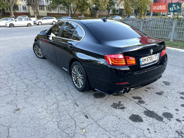 Черный БМВ 5 Серия, объемом двигателя 2 л и пробегом 311 тыс. км за 13999 $, фото 4 на Automoto.ua