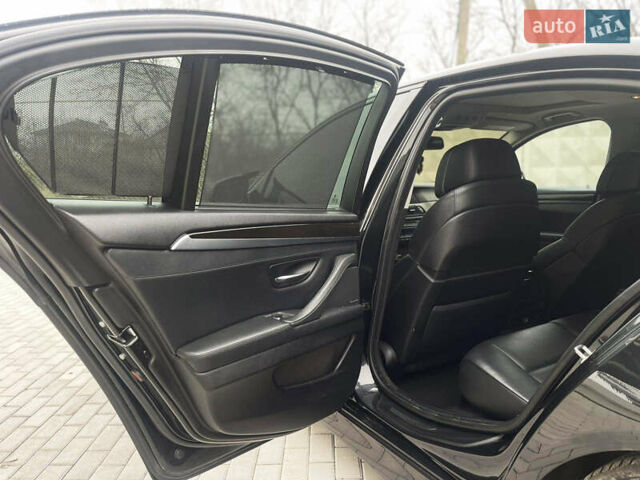 Черный БМВ 5 Серия, объемом двигателя 3 л и пробегом 225 тыс. км за 10500 $, фото 14 на Automoto.ua