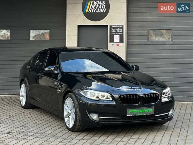 Чорний БМВ 5 Серія, об'ємом двигуна 2.99 л та пробігом 216 тис. км за 12500 $, фото 3 на Automoto.ua