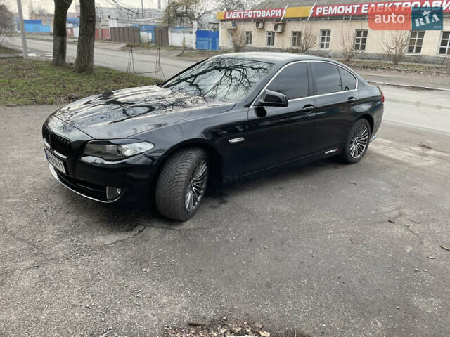 Черный БМВ 5 Серия, объемом двигателя 2 л и пробегом 313 тыс. км за 13499 $, фото 9 на Automoto.ua