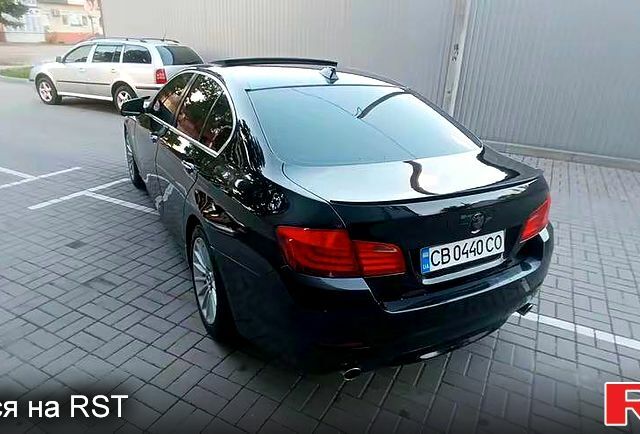 Черный БМВ 5 Серия, объемом двигателя 3 л и пробегом 300 тыс. км за 10500 $, фото 4 на Automoto.ua