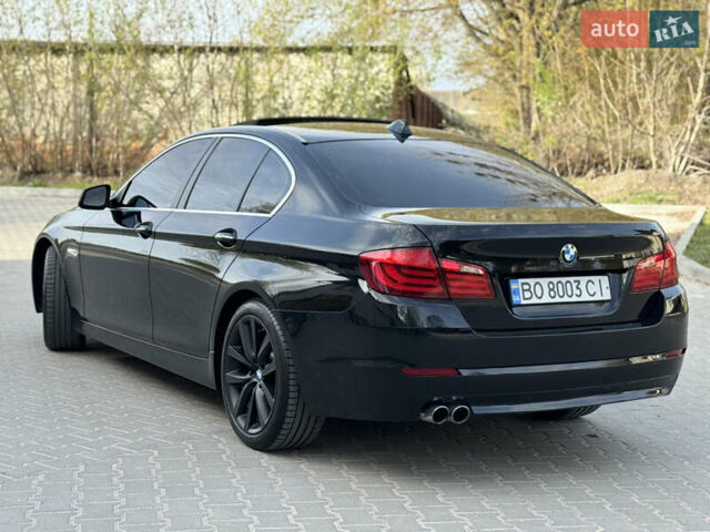 Чорний БМВ 5 Серія, об'ємом двигуна 3 л та пробігом 156 тис. км за 14200 $, фото 4 на Automoto.ua