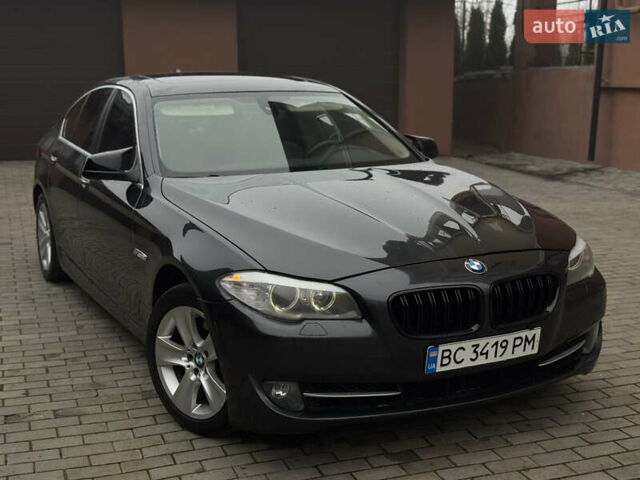 Чорний БМВ 5 Серія, об'ємом двигуна 3 л та пробігом 276 тис. км за 10550 $, фото 1 на Automoto.ua