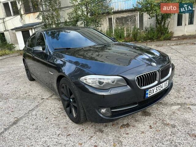 Чорний БМВ 5 Серія, об'ємом двигуна 2 л та пробігом 262 тис. км за 13500 $, фото 1 на Automoto.ua