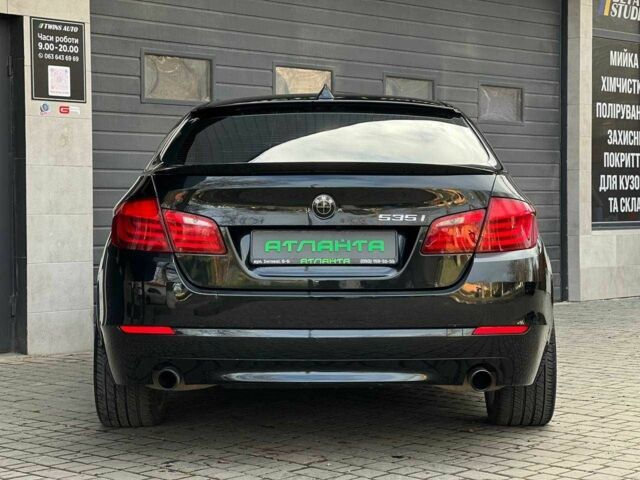 Чорний БМВ 5 Серія, об'ємом двигуна 3 л та пробігом 216 тис. км за 12500 $, фото 7 на Automoto.ua