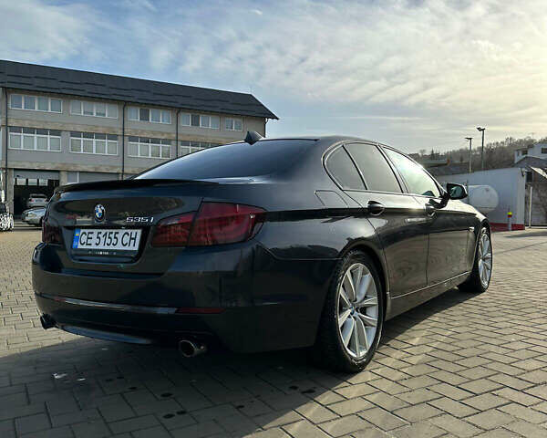 Черный БМВ 5 Серия, объемом двигателя 2.98 л и пробегом 177 тыс. км за 14800 $, фото 3 на Automoto.ua