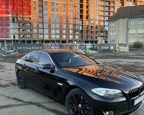 Черный БМВ 5 Серия, объемом двигателя 3 л и пробегом 370 тыс. км за 17600 $, фото 3 на Automoto.ua