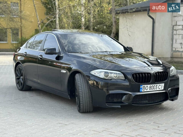 Чорний БМВ 5 Серія, об'ємом двигуна 3 л та пробігом 156 тис. км за 14200 $, фото 1 на Automoto.ua