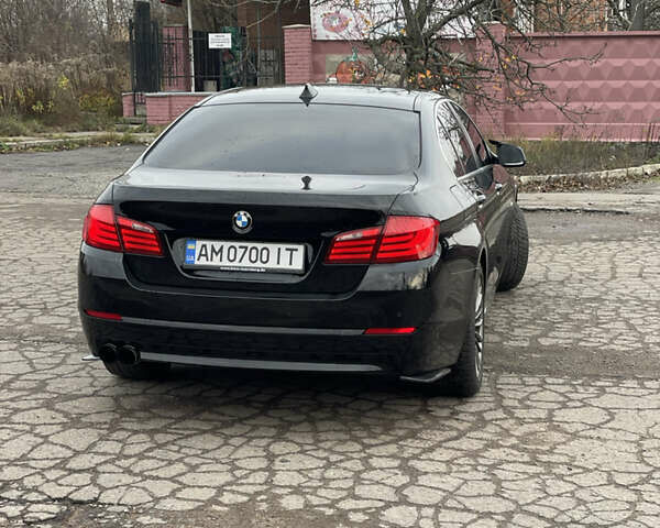 Черный БМВ 5 Серия, объемом двигателя 2 л и пробегом 313 тыс. км за 13499 $, фото 11 на Automoto.ua