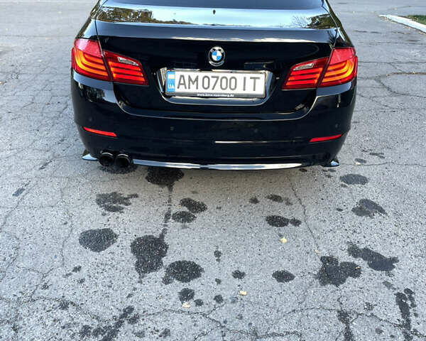 Черный БМВ 5 Серия, объемом двигателя 2 л и пробегом 311 тыс. км за 13999 $, фото 5 на Automoto.ua