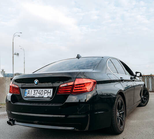 Черный БМВ 5 Серия, объемом двигателя 2 л и пробегом 240 тыс. км за 13200 $, фото 5 на Automoto.ua