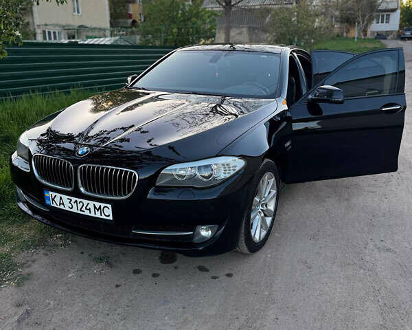 Чорний БМВ 5 Серія, об'ємом двигуна 2 л та пробігом 160 тис. км за 11250 $, фото 4 на Automoto.ua