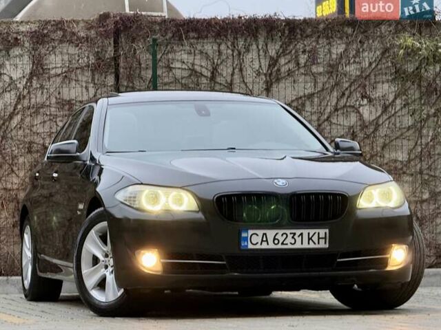 Чорний БМВ 5 Серія, об'ємом двигуна 2 л та пробігом 298 тис. км за 11800 $, фото 19 на Automoto.ua