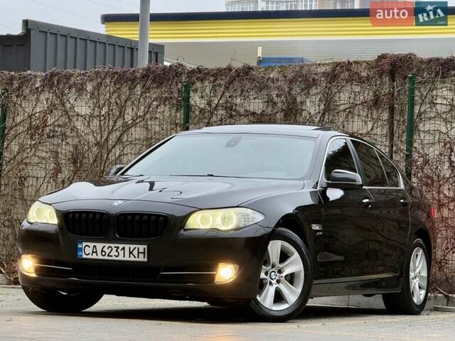 Чорний БМВ 5 Серія, об'ємом двигуна 2 л та пробігом 298 тис. км за 11800 $, фото 8 на Automoto.ua