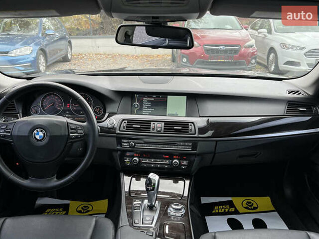 Черный БМВ 5 Серия, объемом двигателя 2 л и пробегом 217 тыс. км за 10700 $, фото 7 на Automoto.ua