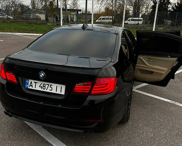 Черный БМВ 5 Серия, объемом двигателя 2 л и пробегом 261 тыс. км за 13500 $, фото 2 на Automoto.ua