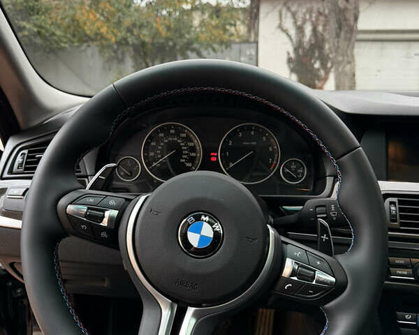 Черный БМВ 5 Серия, объемом двигателя 3 л и пробегом 217 тыс. км за 12300 $, фото 4 на Automoto.ua