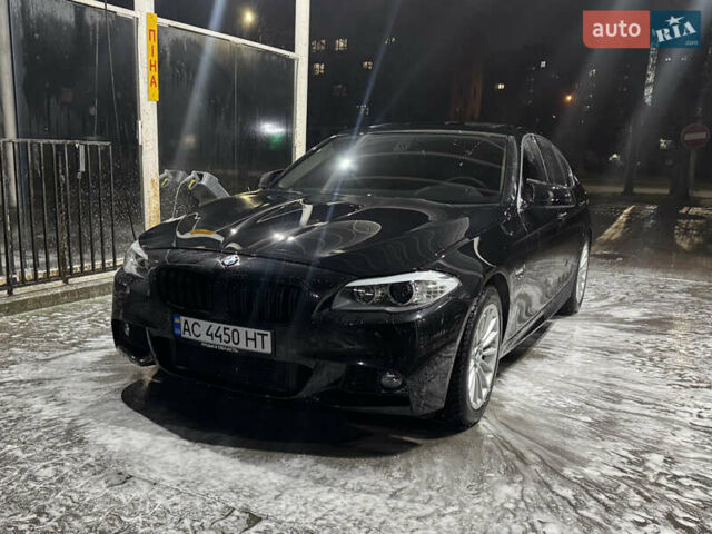 Чорний БМВ 5 Серія, об'ємом двигуна 3 л та пробігом 219 тис. км за 16950 $, фото 1 на Automoto.ua