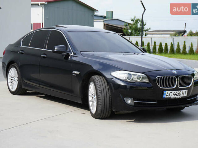Черный БМВ 5 Серия, объемом двигателя 3 л и пробегом 215 тыс. км за 15850 $, фото 7 на Automoto.ua