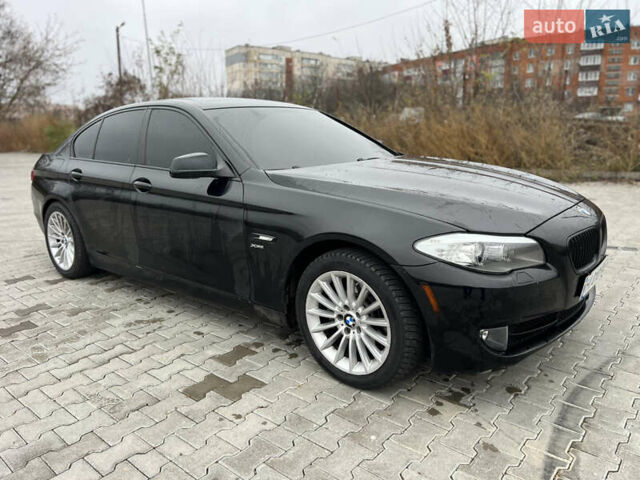 Черный БМВ 5 Серия, объемом двигателя 2 л и пробегом 192 тыс. км за 12700 $, фото 2 на Automoto.ua