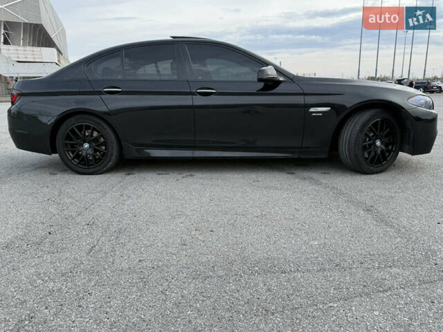 Черный БМВ 5 Серия, объемом двигателя 2 л и пробегом 243 тыс. км за 13350 $, фото 1 на Automoto.ua