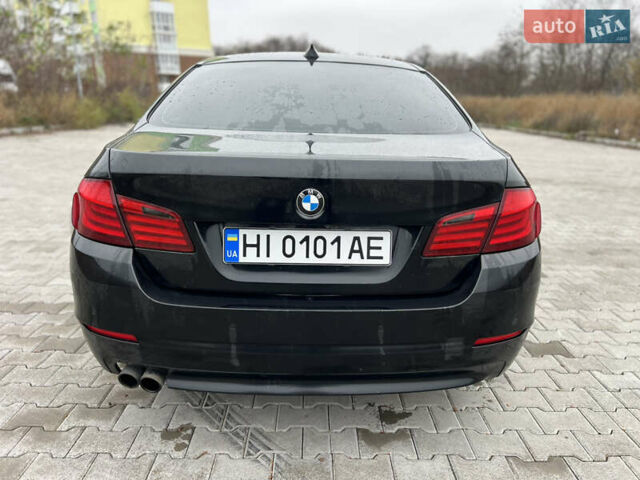 Черный БМВ 5 Серия, объемом двигателя 2 л и пробегом 192 тыс. км за 12700 $, фото 5 на Automoto.ua