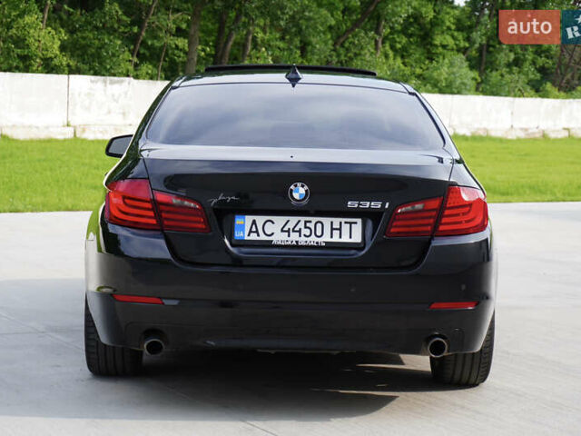 Черный БМВ 5 Серия, объемом двигателя 3 л и пробегом 215 тыс. км за 15850 $, фото 13 на Automoto.ua