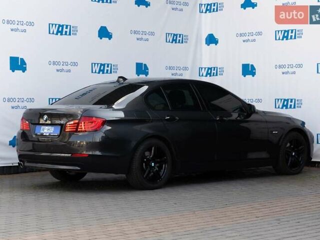 Черный БМВ 5 Серия, объемом двигателя 2 л и пробегом 274 тыс. км за 12300 $, фото 6 на Automoto.ua