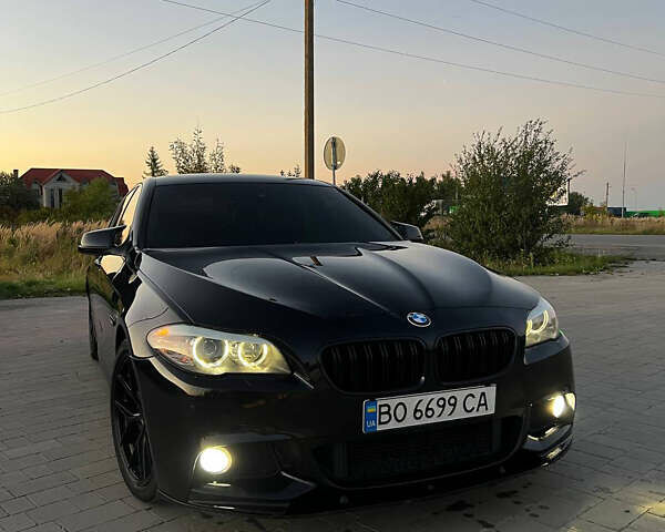 Черный БМВ 5 Серия, объемом двигателя 3 л и пробегом 220 тыс. км за 14700 $, фото 2 на Automoto.ua