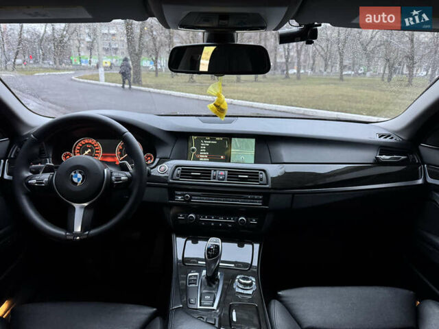 Черный БМВ 5 Серия, объемом двигателя 3 л и пробегом 215 тыс. км за 13400 $, фото 14 на Automoto.ua