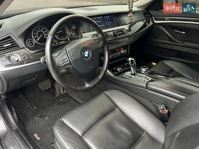 Черный БМВ 5 Серия, объемом двигателя 2 л и пробегом 192 тыс. км за 12700 $, фото 12 на Automoto.ua