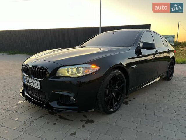Черный БМВ 5 Серия, объемом двигателя 3 л и пробегом 220 тыс. км за 14700 $, фото 4 на Automoto.ua