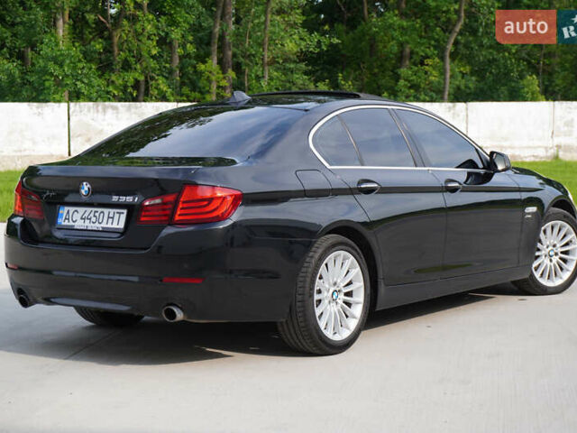 Черный БМВ 5 Серия, объемом двигателя 3 л и пробегом 215 тыс. км за 15850 $, фото 11 на Automoto.ua