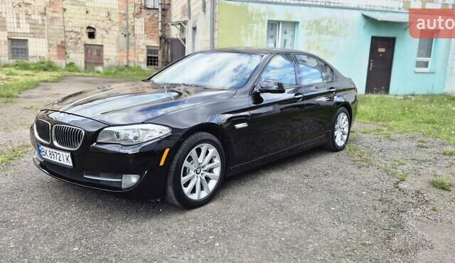 Черный БМВ 5 Серия, объемом двигателя 3 л и пробегом 227 тыс. км за 11800 $, фото 1 на Automoto.ua