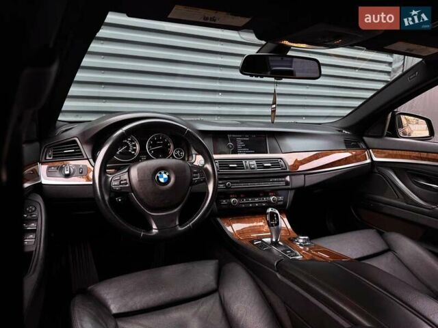 Черный БМВ 5 Серия, объемом двигателя 2 л и пробегом 137 тыс. км за 14600 $, фото 13 на Automoto.ua