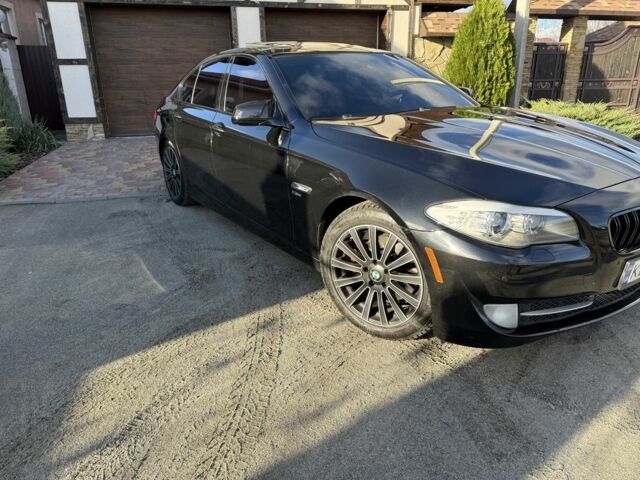 Черный БМВ 5 Серия, объемом двигателя 2 л и пробегом 180 тыс. км за 11700 $, фото 2 на Automoto.ua