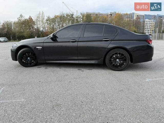 Черный БМВ 5 Серия, объемом двигателя 2 л и пробегом 243 тыс. км за 13350 $, фото 5 на Automoto.ua