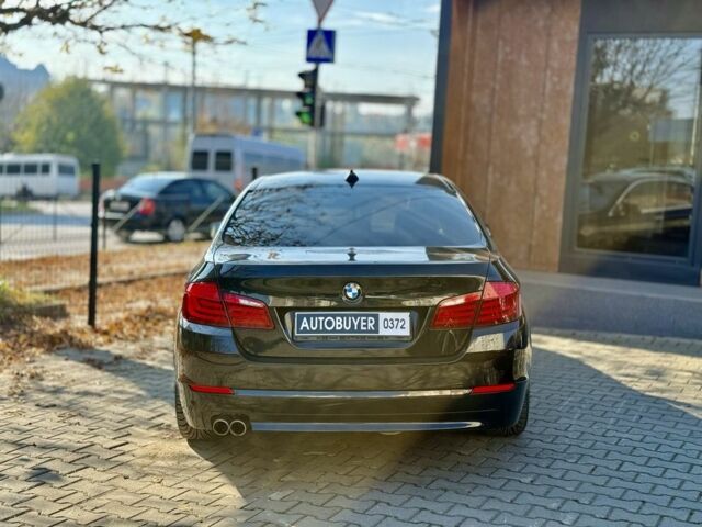 Черный БМВ 5 Серия, объемом двигателя 2 л и пробегом 248 тыс. км за 13500 $, фото 5 на Automoto.ua