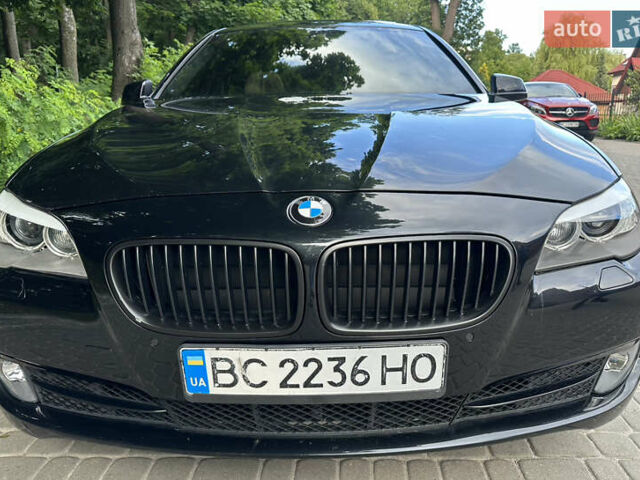 Черный БМВ 5 Серия, объемом двигателя 2 л и пробегом 215 тыс. км за 15400 $, фото 4 на Automoto.ua