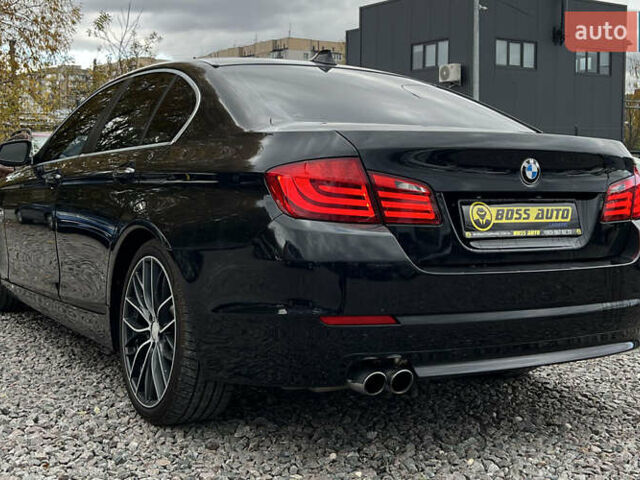 Черный БМВ 5 Серия, объемом двигателя 2 л и пробегом 217 тыс. км за 10700 $, фото 3 на Automoto.ua
