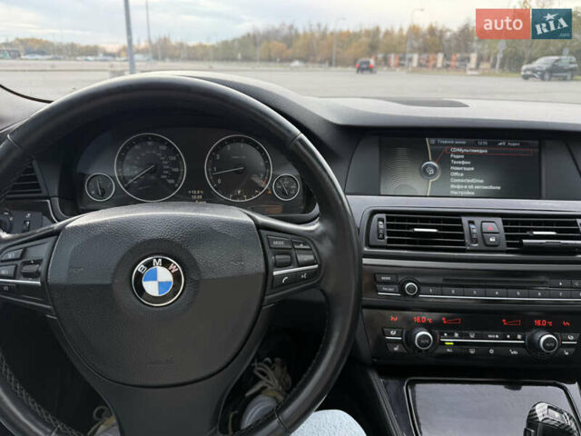 Черный БМВ 5 Серия, объемом двигателя 2 л и пробегом 243 тыс. км за 13350 $, фото 10 на Automoto.ua