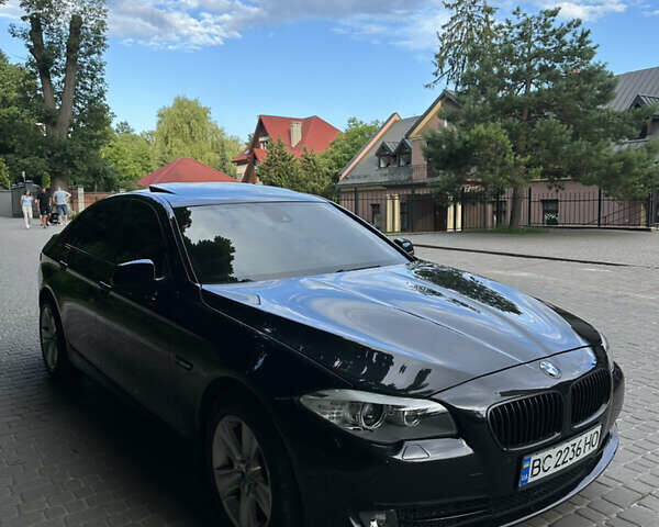 Черный БМВ 5 Серия, объемом двигателя 2 л и пробегом 215 тыс. км за 15400 $, фото 5 на Automoto.ua
