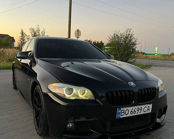 Черный БМВ 5 Серия, объемом двигателя 3 л и пробегом 220 тыс. км за 14700 $, фото 1 на Automoto.ua