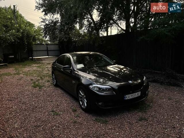 Чорний БМВ 5 Серія, об'ємом двигуна 3 л та пробігом 205 тис. км за 20300 $, фото 1 на Automoto.ua